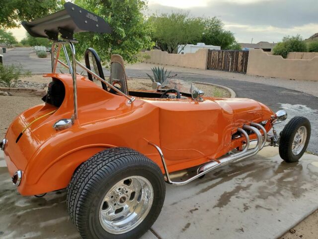 1927 Orange Chevrolet Streetrod Coupe