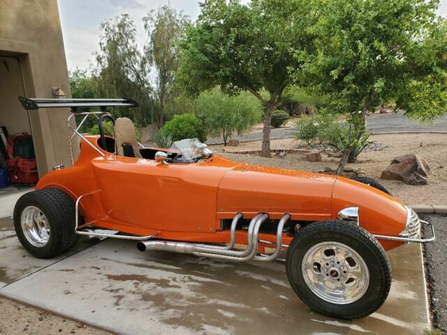 1927 Orange Chevrolet Streetrod Coupe