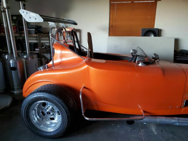 1927 Orange Chevrolet Streetrod Coupe