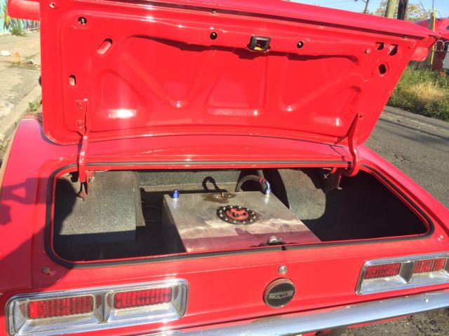 1967 Red Chevrolet Camaro Coupe