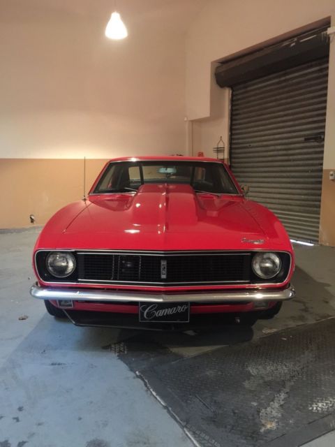 1967 Red Chevrolet Camaro Coupe