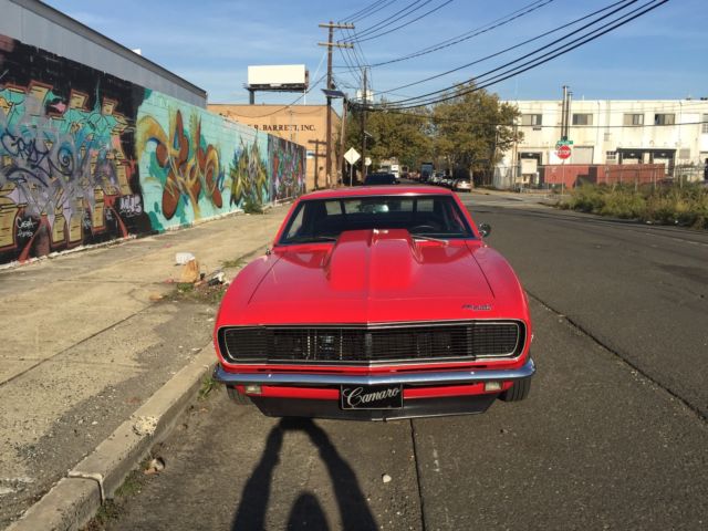 1967 Red Chevrolet Camaro Coupe