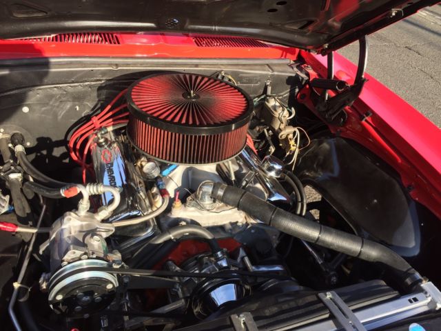 1967 Red Chevrolet Camaro Coupe