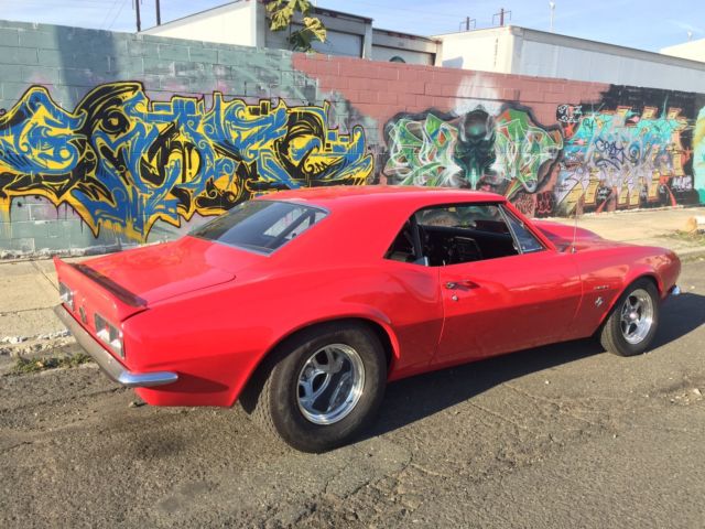 1967 Red Chevrolet Camaro Coupe