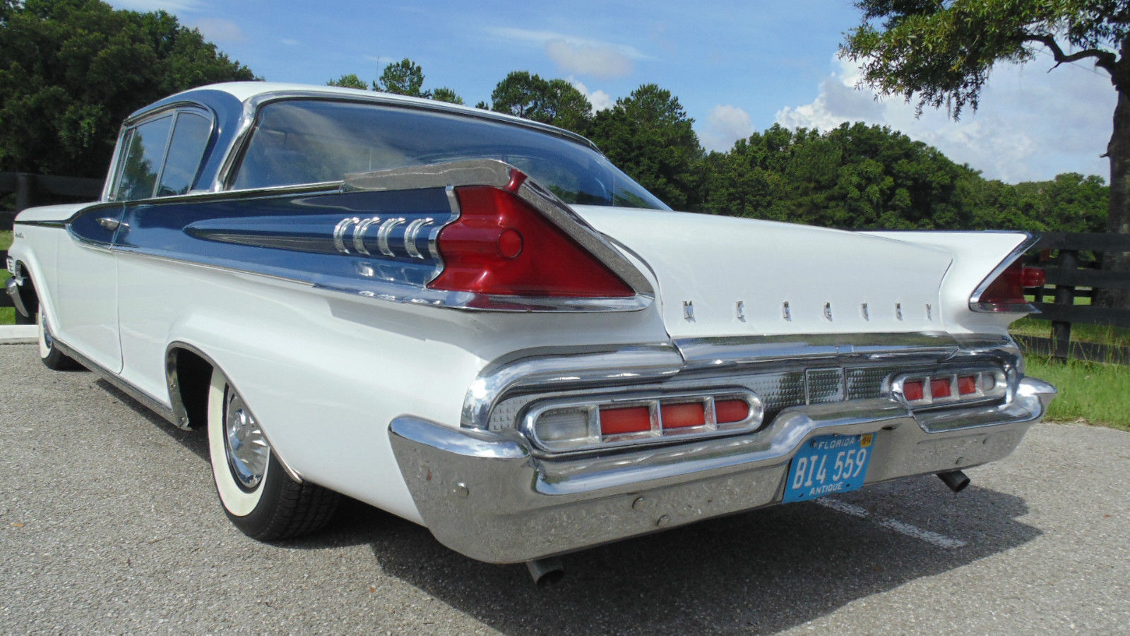 1959 White Mercury Other Coupe