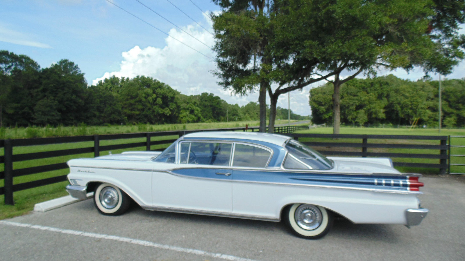 1959 White Mercury Other Coupe
