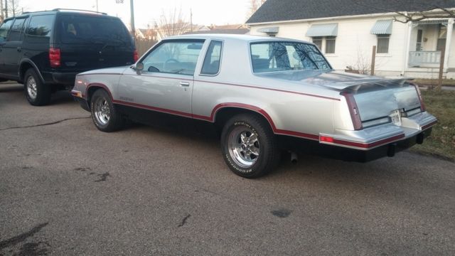 1984 Silver Oldsmobile Cutlass Coupe