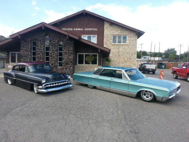 1968 Mist Turqoise Chrysler New Yorker 4 door hard top