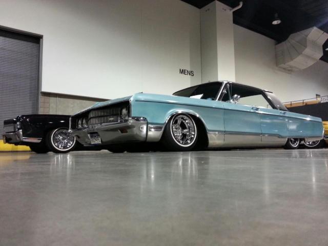 1968 Mist Turqoise Chrysler New Yorker 4 door hard top