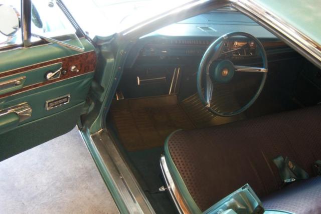 1968 Mist Turqoise Chrysler New Yorker 4 door hard top