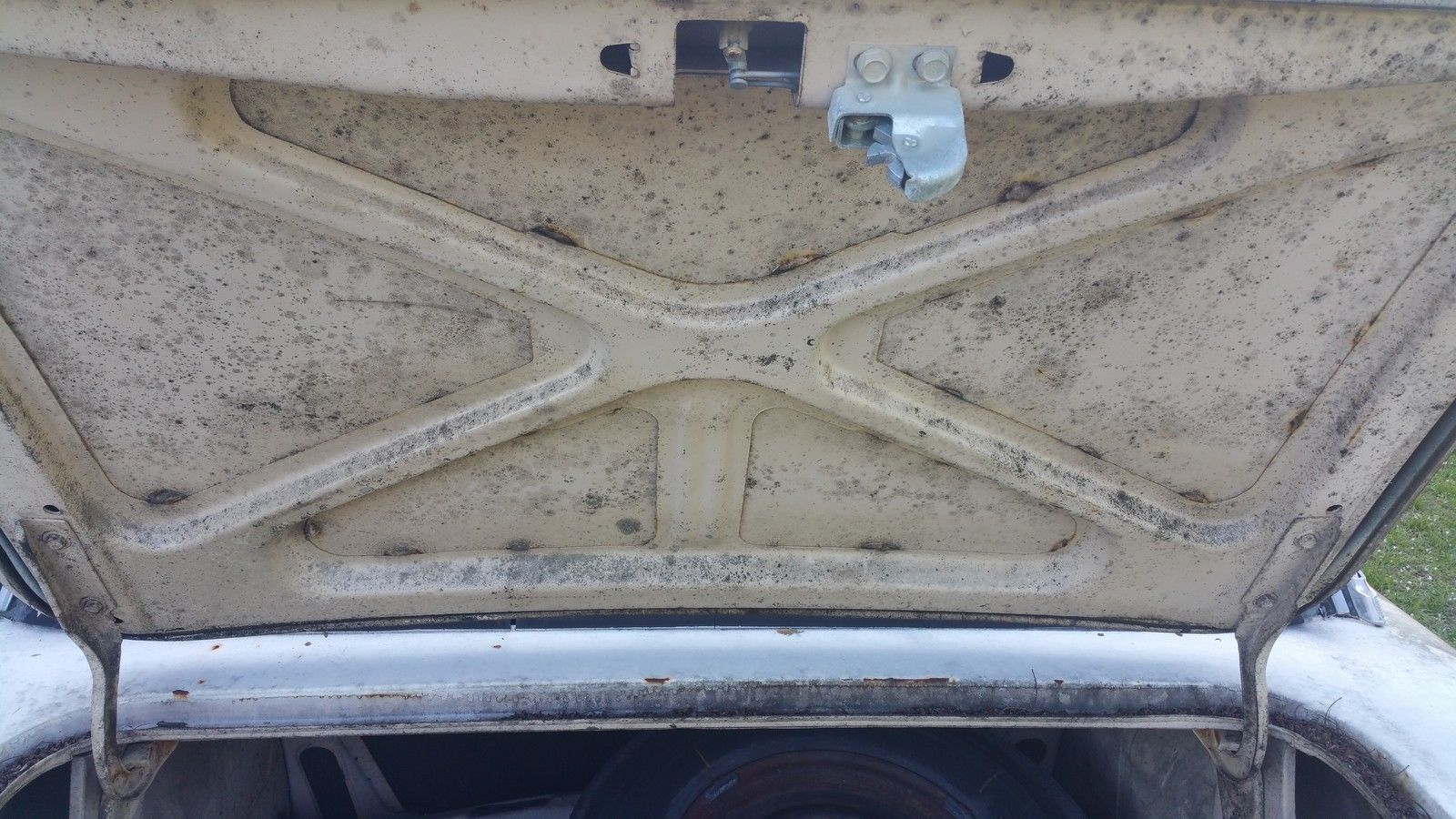 1963 White Ford Falcon