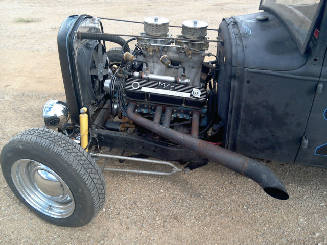 1931 Black Ford Model A Coupe