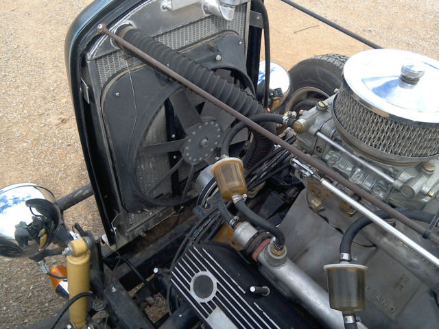 1931 Black Ford Model A Coupe