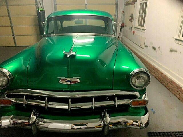 1954 Green Chevrolet Bel Air/150/210 Coupe