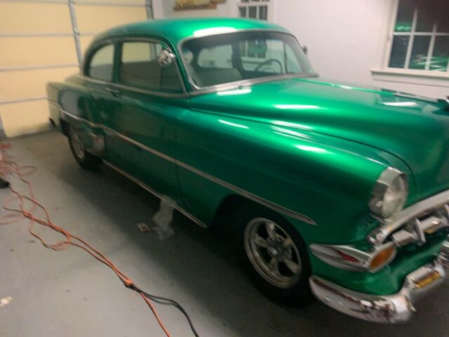 1954 Green Chevrolet Bel Air/150/210 Coupe