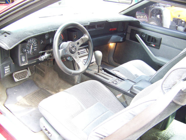 1989 Burgundy Chevrolet Camaro Coupe
