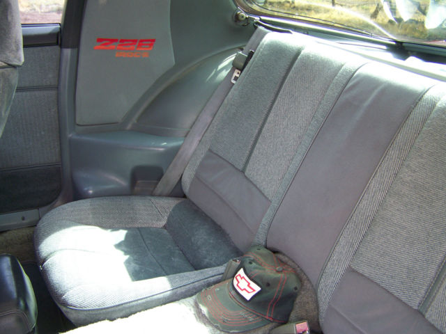 1989 Burgundy Chevrolet Camaro Coupe