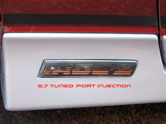 1989 Burgundy Chevrolet Camaro Coupe