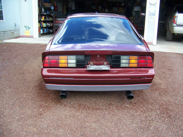 1989 Burgundy Chevrolet Camaro Coupe
