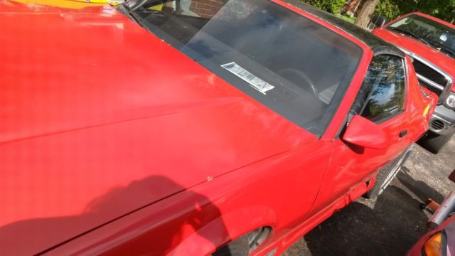 1991 Red Chevrolet Camaro Hatchback