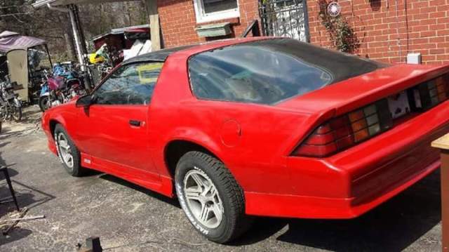 1991 Red Chevrolet Camaro Hatchback