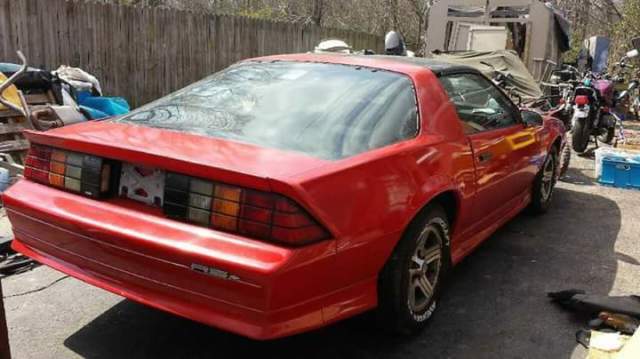 1991 Red Chevrolet Camaro Hatchback