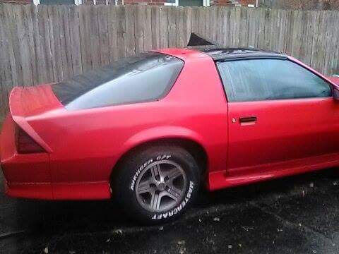 1991 Red Chevrolet Camaro Hatchback