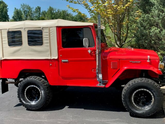 1980 Red Toyota Land Cruiser SUV