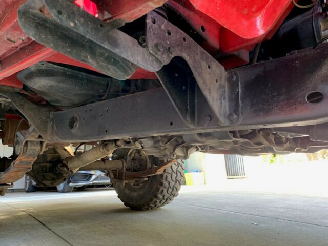 1980 Red Toyota Land Cruiser SUV