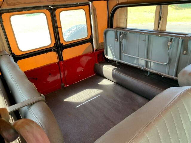 1980 Red Toyota Land Cruiser SUV