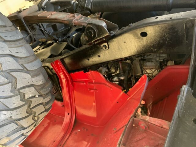 1980 Red Toyota Land Cruiser SUV