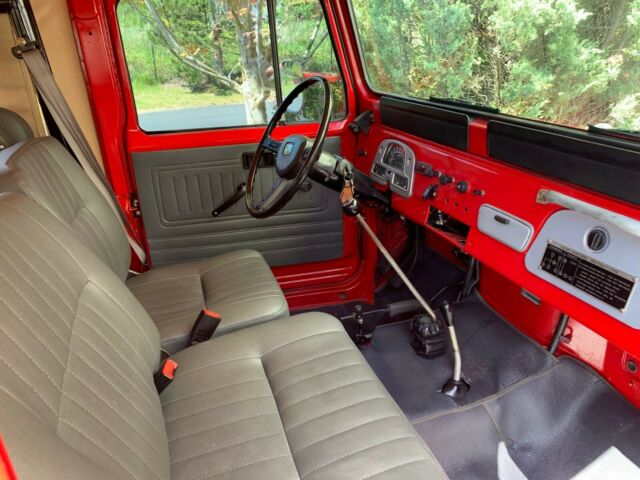 1980 Red Toyota Land Cruiser SUV