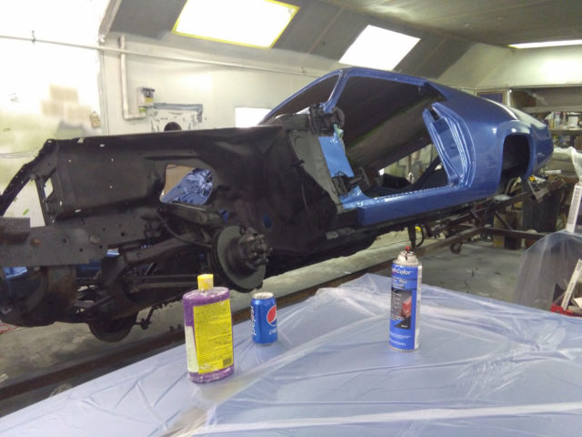 1973 Blue ,,, B5  blue paint code Plymouth Road Runner road runner