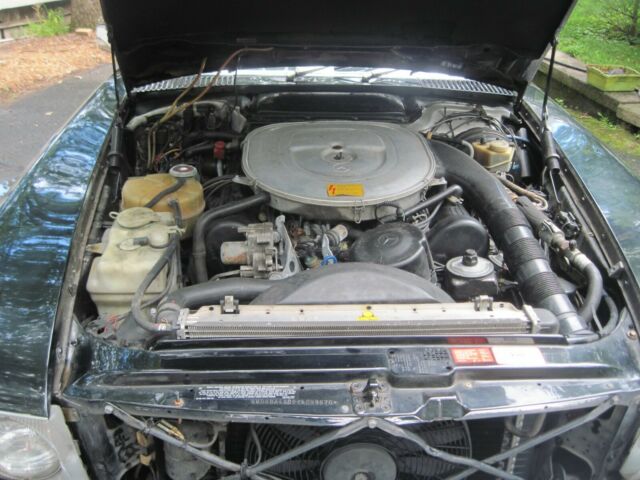 1989 Black Mercedes-Benz SL-Class