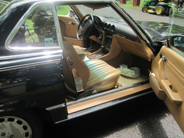 1989 Black Mercedes-Benz SL-Class