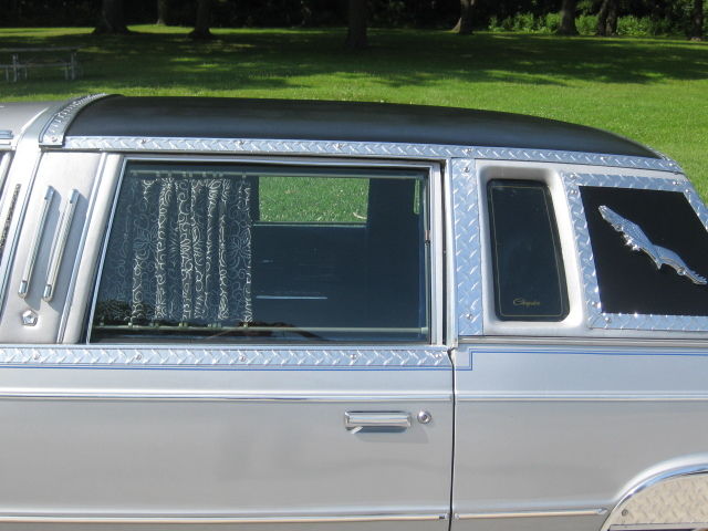 1985 Silver Chrysler execuitive limousine 4 door  limousine