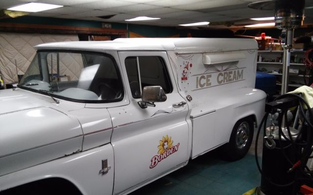 1963 White Chevrolet C/K Pickup 2500 Ice Cream Truck