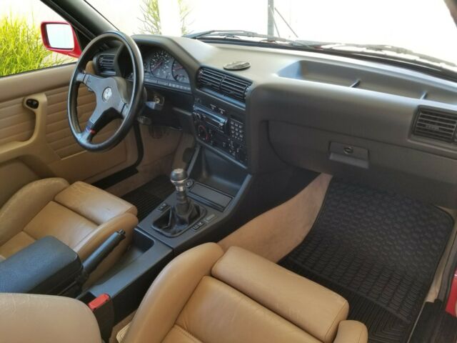 1988 Zinnoberrot (Red_ BMW M3 Coupe