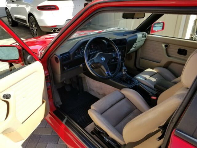 1988 Zinnoberrot (Red_ BMW M3 Coupe