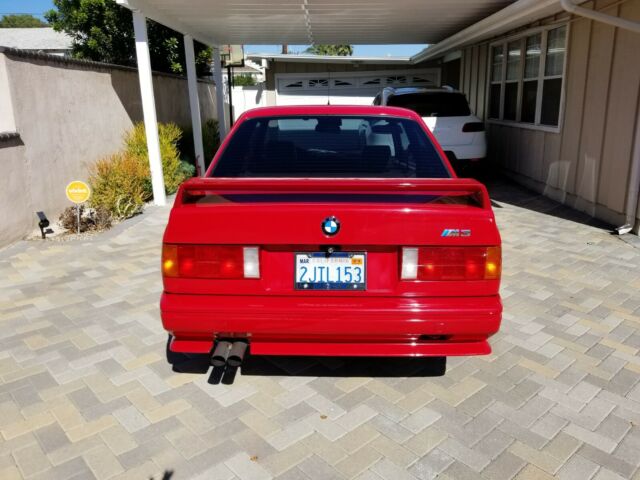 1988 Zinnoberrot (Red_ BMW M3 Coupe