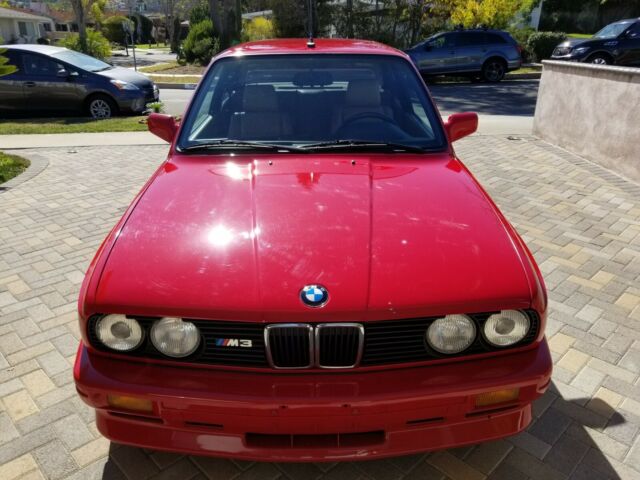1988 Zinnoberrot (Red_ BMW M3 Coupe