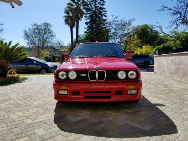 1988 Zinnoberrot (Red_ BMW M3 Coupe