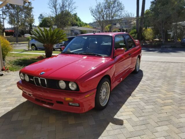 1988 Zinnoberrot (Red_ BMW M3 Coupe