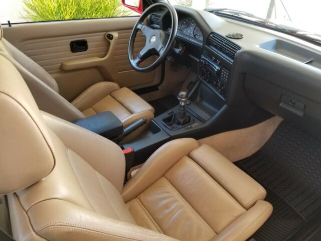 1988 Zinnoberrot (Red_ BMW M3 Coupe