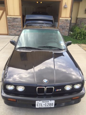 1990 Diamond Schwartz BMW M3