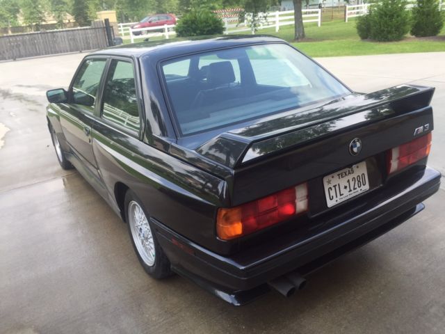 1990 Diamond Schwartz BMW M3
