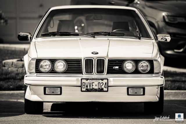 1985 Alpine White BMW 6-Series Coupe