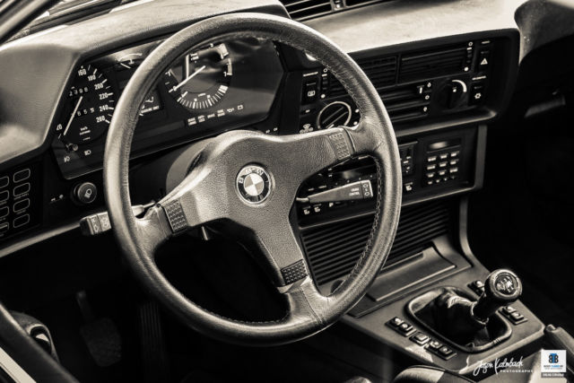 1985 Alpine White BMW 6-Series Coupe