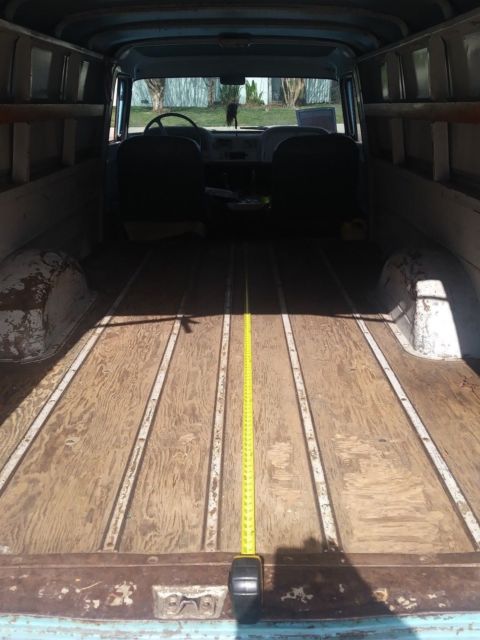 1961 Blue Chevrolet C/K Pickup 3500 Panel Truck