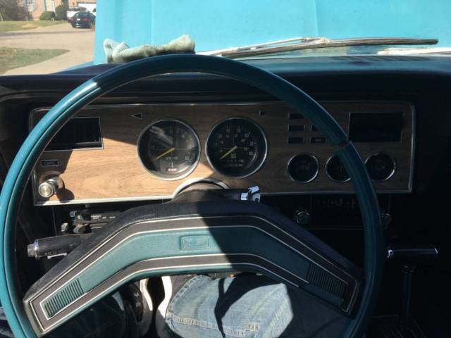 1978 Teal Ford Mustang